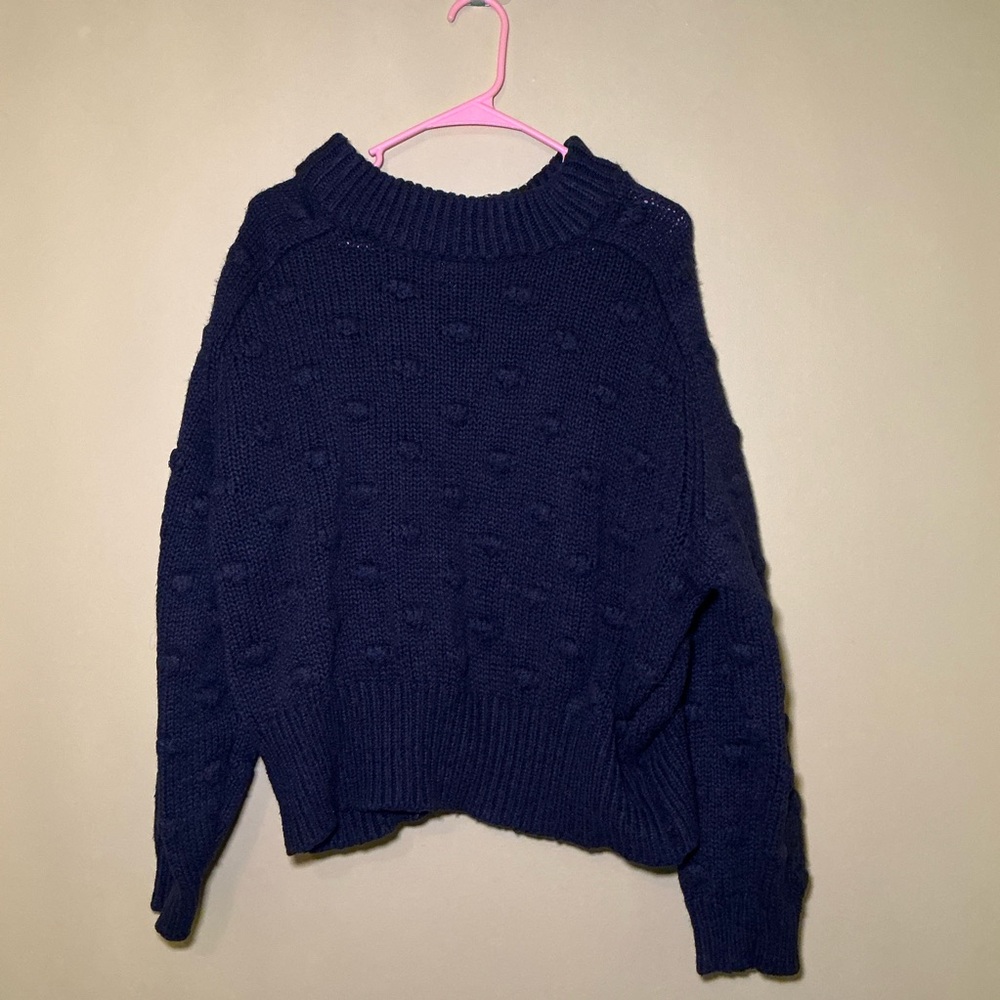 Universal Thread Chunky Blue Sweater - Picture 2 of 6